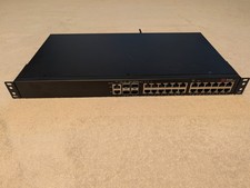 Brocade ICX6450-24P 24x 1GBase-T PoE+ 370W 4x 10Gbe SFP+ L3 Rack Ears Unlocked picture