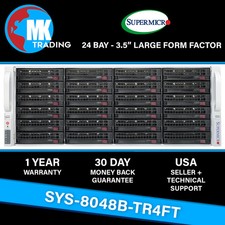 Supermicro SYS-8048B-TR4FT 24B LFF 4U Server -V2- Choose CPUs/RAM - Wholesale picture