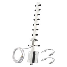 Kaunosta Dual Band 2.4/5.8GHz RP-SMA Male Yagi Antenna Only, Silver picture