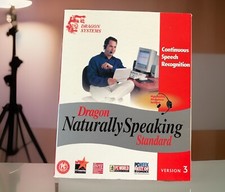 Dragron Systems Dragon Naturally Speaking Standard Version 3 Vintage 1999 Sealed picture