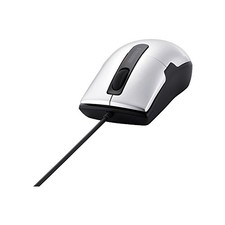 Buffalo BUFFALO Wired BlueLED Mouse Silent 3 Buttons Small Silver picture