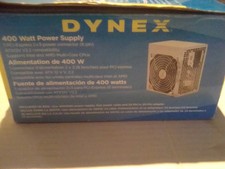 Dynex 400 Watt ATX PC Power Supply 400W DX-400WPS 24-Pin SATA PCIe Open Box picture