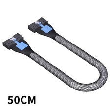 ADT PCIe 4.0 x16 MCIO Graphics Card Card Extender Cable GEN4 PCI-E X16 to X8 X8 picture
