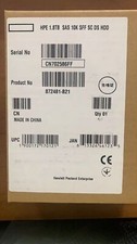 For HPE 872481-B21 872738-001 1.8TB SAS 10K 12Gb/s 2.5