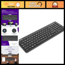 Midsize Multi-Device Bluetooth Keyboard for Chrome OS, Windows, macOS, iOS, Andr picture