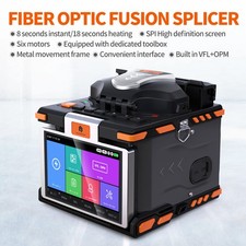 M5 Intelligent Fiber Optic Fusion Splicer | 6-Motor Core Alignment Splicing Tool picture