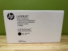 Genuine HP 05A CE505A Black LaserJet Toner Cartridge for P2035 P2055 New Sealed picture