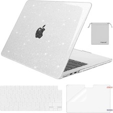 Sleeve for MacBook Air 13 inch - Glitter Cover with Bling Sparkly Hard Shell picture