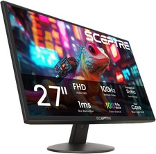 Sceptre 27-inch Monitor 100Hz 1ms HDMI VGA Built-in Speakers Gaming Eye-Care picture