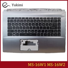 MS-16W1 MS-16W2 FOR MSI GF65 Silver Laptop C Shell Palmrest Backlit Keyboard picture