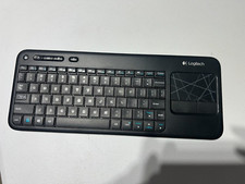 Logitech K400R Wireless Touch Keyboard w touchpad, black/white. picture