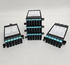 ***GREAT*** MIXED LOT OF 5 ENCONNEX FIBER CASSETTE 12 PAIR LC TO MTP-8 picture