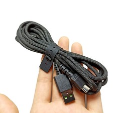 2m Nylon Micro USB Cable Line For Razer Basilisk Viper Ultimate Naga Deathadder picture