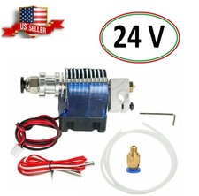 24V All Metal V6 J-Head Hotend  E-3D Extruder Brass Print Head picture
