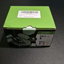 4Pack 962XL + Printer Ink For HP OfficeJet Pro 9010 9015 9016 9018 9020 9025 picture