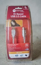 Belkin My Essentials Hi-Speed USB 2.0 Type A to Type B Cable 6 ft White picture