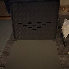 ZUGU Folding Folio Case Synthetic Leather Black Integrated Stand for Tablet picture