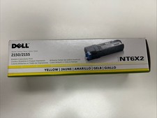 Dell Genuine NT6X2 (8GK7X) Yellow Toner 2150cn/2150cdn/2155cn/2155cdn picture