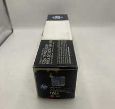 Genuine HP 126A magenta toner (CE313A) - New, Sealed, Worn box picture