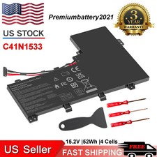 C41N1533 Battery For ASUS ZenBook Flip UX560U UX560UX Series Q524U Q534U Q504UQ  picture