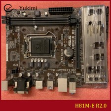 FOR ASUS H81M-E R2.0 DDR3 LGA 1150 VGA 16GB Micro ATX Motherboard Test OK picture
