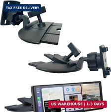 EXTOMUXE CD Slot Mount for CarPlay Screen [Secure 4-Button Lock], 360° Rotation picture