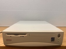 Vintage Retro Compaq Deskpro Pentium Powers On UNTESTED. picture
