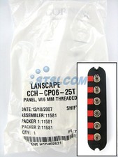 Corning CCH-CP06-25T Patch Panel, 6 ST Simplex OM1 Multimode 62.5 Adapters ~STSI picture