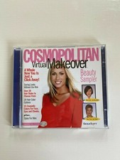 Pre-Owned Cosmopolitan Virtual Makeover PC (Win/Mac CD-ROM 1998) Deluxe Sampler picture