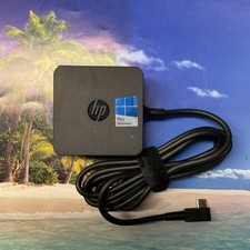 LOT OF 15 GENUINE HP 45W USB-C AC ADAPTER CHARGER 828769-001 5V/2A 12V/3A 15V/3A picture