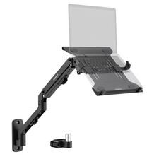 Mount-It Ergonomic Laptop Arm for Wall or Pole Mounting, Full Motion Adjustm... picture