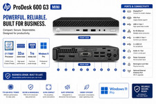 NEW HP ProDesk 600 G3 Mini PC Intel Core i7 32GB RAM 1TB NVMe SSD Win11Pro picture