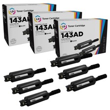 LD 6PK Compatible HP 143A W1143AD Black Toner Reload Cartridges for 1001nw 1202w picture