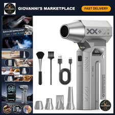 Super Powerful Compressed Air Duster 280,000 RPM - 4-Gear Adjustable Cleaning Ki picture