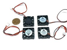 4 Pieces 5v Fan mini 25mm x 7mm 2pin 2507 dc mini micro brushless cooling picture