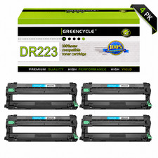 4PK DR223CL Cyan Drum Unit Replace Brother DR-223CL DR-223 Brother DCP-L3550CDW picture