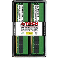 64GB 2x32GB PC5-4800 EC8 RDIMM Supermicro X13DEG-QT X13SEW-TF Memory RAM picture