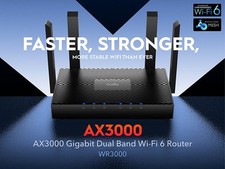 Cudy AX3000 4-Port Gigabit Mesh Wi-Fi 6 Router, 5 in 1 Modes, WR3000 V2.0 picture