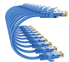 Cat 6 Ethernet Cable 2FT 10Pack, Cat6 Ethernet Patch Cable 10Gbps, High-Speed UT picture