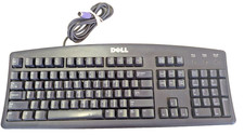 Dell SK-8110 Black PS/2 Desktop Mechanical Keyboard CN-07N242 7N242 TESTED picture