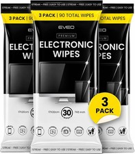 EVEO Electronic Wipes Screen Cleaner - Screen Wipes TV Screen Cleaner, 1 Count picture