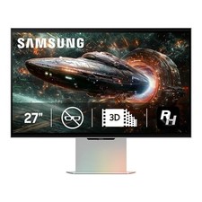 Samsung 27-inch Odyssey 3D G90XF 4K 165Hz Gaming Monitor LS27FG900XNXZA - Black picture