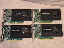 Lot of 4 Tested Nvidia Quadro K2200 4GB GDDR5 PCIe Graphics Cards picture