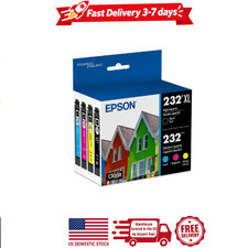 Epson 232XL, Black High-capacity and Color Standard-capacity Ink Cartridges, C/M picture