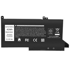 High-Capacity Replacement Battery for Dell Latitude 12/13/14 Series Laptops picture