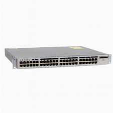 Cisco WS-C3850-48P-L 48 Port Gig PoE+ w/1x PWR-C1-715W,  1 Year Warranty picture
