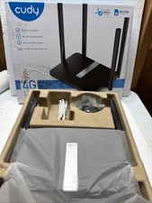 Cudy AC1200 LT500 1000 Mbps 4 Port 867 Mbps Wired Router - WR2100 Brand New picture