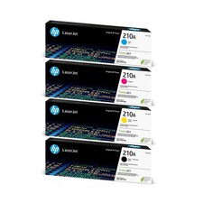 HP 210A Black/Cyan/Magenta/Yellow Standard Yield Toner Cartridge, Pack Of 4 picture