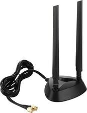 WiFi 6 6E Tri-Band Boost Dual Antenna 6GHz Magnetic Base PC Bluetooth Router Lot picture