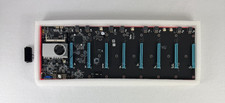 BTC-S37 Mining Motherboard 8 GPU Slots Used w/ Original Box picture